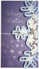 Wholesale snow christmas card