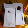 Wholesale wedding decorate/wedding cards/handmade cards/Christmas Cards/wedding favor/wedding gift -- T156