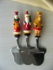 Wholesale Resin-Topped Cheese Slicer for Christmas Tableware