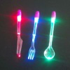 Wholesale Plastic Flashing Tableware for Promotion