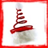 Red Coil Santa Hat