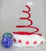 Fashion Santa Hat with Spring