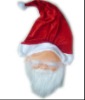 Wholesale Pleuche Santa Claus hat with Silicon mask
