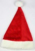 Wholesale 2011 latest high quality red Santa Claus Plush Christmas Hat