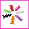 Wholesale Silicone Headphone Earphone Cable Wrap Winder Fishbone Shape