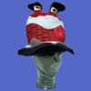 Wholesale 2012 stuck in the chimney santa hat
