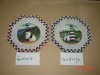 Wholesale wooden christmas plate