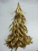 Wholesale Christmas feather tree gold/silver