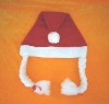 Wholesale cute santa claus baby hat with plait for a hot new year