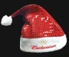 Wholesale christmas Santa Claus hat, logo Christmas hat, advertisement santa hat, Promotional Christmas hat