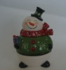 Wholesale Dolomite Christmas Snowman Container