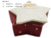 Wholesale Ceramic christmas santa candy jar