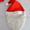 Wholesale beard christmas party costume hat