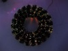 Wholesale Artificial fiber optic Christmas wreaths