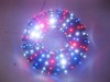 Wholesale Artificial fiber optic Christmas wreaths