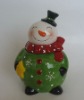 Wholesale Ceramic Christmas Snowman Jar