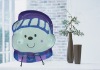 Wholesale Melamine Christmas snowman plate
