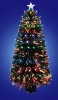 Wholesale LED handmade Fiber optic Christmas tree