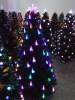 Wholesale LED handmade Fiber optic Christmas tree
