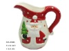 Ceramic milk pitcher