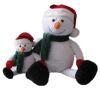 Wholesale Sitting Plush Snowman Toy