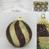 Wholesale Christmas Polyfoam painting Ball