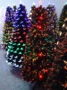 Wholesale LED handmade Fiber optic Christmas tree