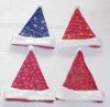 Christmas santa hat, Christmas hat, felt/ Velvet/ Plush Christmas hat