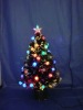 Wholesale LED handmade Fiber optic Christmas tree