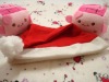 Wholesale lovely santa claus baby cap for the get togather party