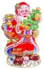 HOT!! 2011 new santa claus paper christmas decoration