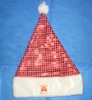 Wholesale christmas Santa Claus hat, logo Christmas hat, advertisement santa hat, Promotional Christmas hat