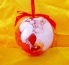 Wholesale handmade printed foam christmas ball ornament/LED christmas ball ornament/epoxy resin chrismtas ball/shiny resin chrismtas ball