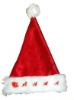 Wholesale LED light Christmas hat, felt christmas hat design, Christmas santa hat, adult Christmas hat