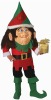 Wholesale Santa's Elf Costume Santa Chimney christmas Hat for Adult chc-0172