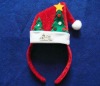 Wholesale christmas hat head band , Carnival party hat, santa hats, coil spring hat, Carnival Hats, Fans hat head band