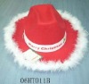 Wholesale XMAS VELVET HAT 06HT011B(MERRYCHRISTMAS)