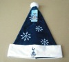 Wholesale felt Santa Claus hat, christmas man hat, embroidery snow hat, Christmas gift hat, Christmas hat items