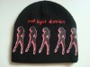 Wholesale Women's Fashion Printed Knit Beanie Hat