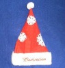 Wholesale felt Santa Claus hat, christmas man hat, embroidery snow hat, Christmas gift hat, Christmas hat items