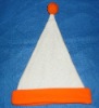 Wholesale white christmas Santa Claus hat, craft Christmas hats, baby new Christmas hat, flash Children Christmas hat, Kids' xmas toy hat