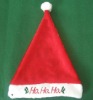 Wholesale red christmas Santa Claus hat, Applique Christmas Hat, baby new Christmas hat, flash Children Christmas hat, Kids' xmas toy hat