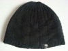 Wholesale Promotion plain checked Knit Beanie Hat