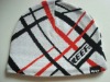 Wholesale Stripes Knitted Beanie Hat with EMB Classical