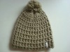 Wholesale Knitted Beanie Hat with pom-pom