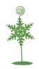 Christmas Metal Snowflake Card Holder Decoration
