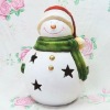 Wholesale 2012 Ceramic Christmas Candle holder-Snowman