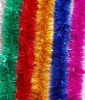 Wholesale Colorful christmas tinsel garland