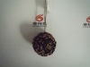 Wholesale LXS0190 9cm berry ball ornament,red/green