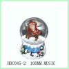 TOP 100mm Christmas musical glass gifts